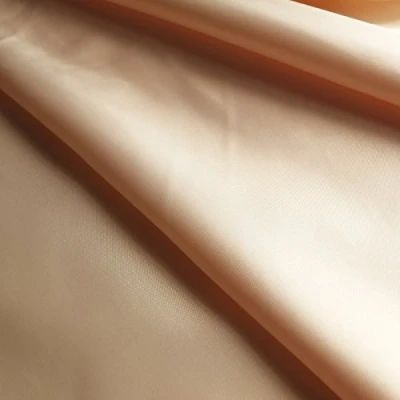 Image of Pale Peach Pastel Colour Polyester Anti Static Dress Lining