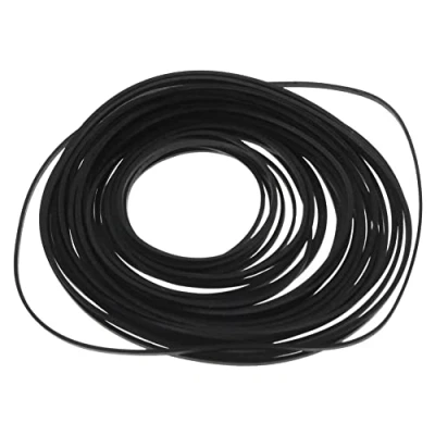 Image of Peowuieu 50PCS Universal Mix Cassette Tape Machine Belts Assorted Common Flat Rubber Belt for Recorders CD DVD Drive
