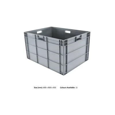 Image of Matlock 800 x 600 420mm Euro Container Grey