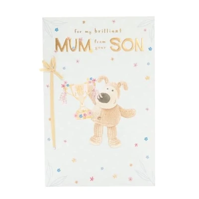 Image of Boofle Mother&#039;s Day Card from Son Cute Design
