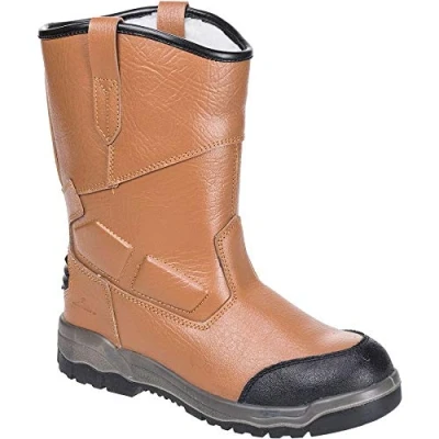 Image of Portwest Steelite Rigger Boot Pro S3 CI Tan UK 12 EU 47