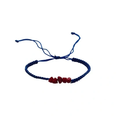 Image of VIE Naturals Beach Bracelet, Rustic, Dark Blue, One