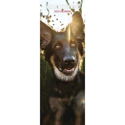 Image of German Shepherd 2025 Slim Calendar