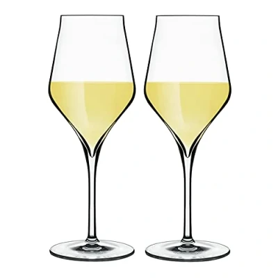 Image of Luigi Bormioli Supremo 11.75 oz Chardonnay White Wine Glasses, Set of 2