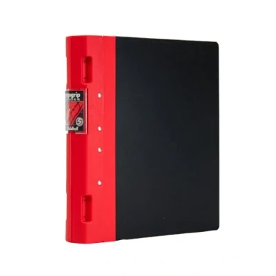 Image of Exacompta Guildhall Ergogrip Binder, 2 Rings, A4 Red