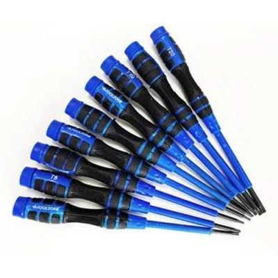 Image of Toolzone 9 Piece Precision Star Screwdrivers Set
