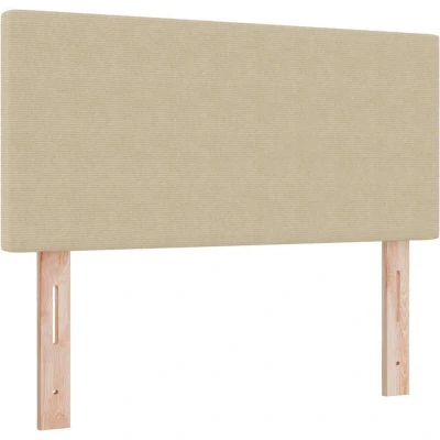 Image of vidaXL Headboard Plain Design Light Green Grey 90 cm Corduroy Fabric