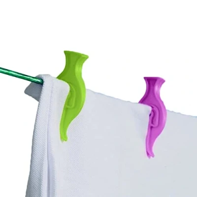 Image of SupaHome Plastic Clothes Pegs Pack of 50 61mm length