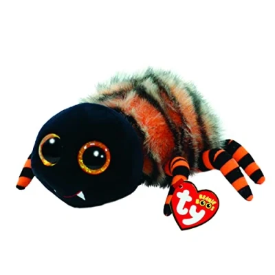 Image of Ty Ingrum Spider Beanie Boo Regular Halloween 2022 Baby Soft Plush Toy Collectible Cuddly Stuffed Teddy