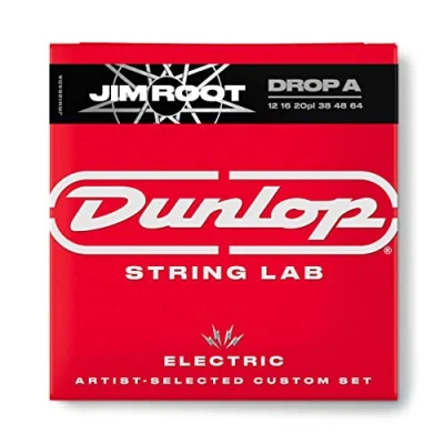 Image of JIM DUNLOP Root Guitar Strings 12/64 (Drop A) 6/Set