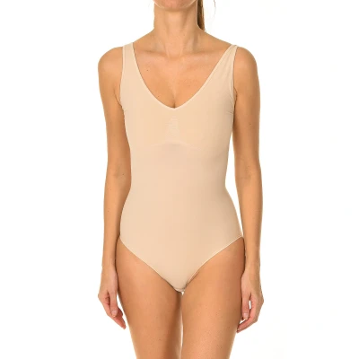 Image of Intimidea Womens Body SL plus shaping bottom hook closure 510173 woman Beige Polyamide Size Small/Medium