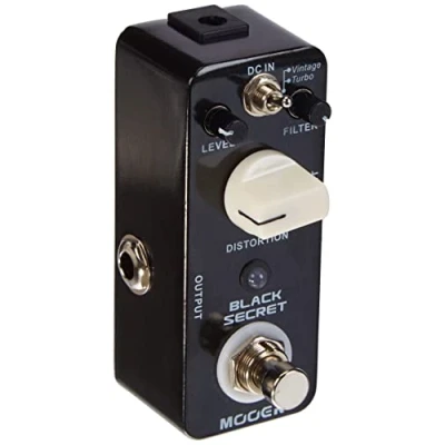Image of MOOER Black Secret, distortion micro pedal