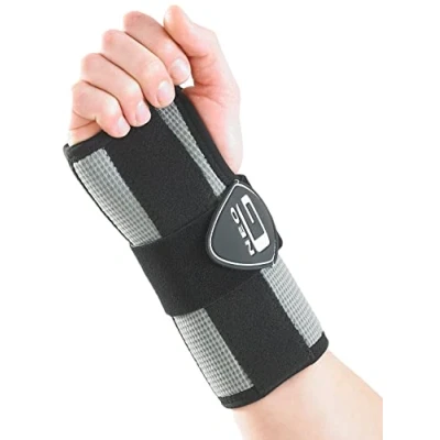 Image of Neo G RX Wrist Brace Support For Carpal Tunnel Syndrome, Strains, Sprains, Tendonitis, Tenosynovitis, Arthritis, Injured or Weak Wrists Class 1 Medical Device Large Left Grey