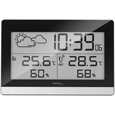 Image of Technoline Weather Station WS9255 with TX205D TH Outdoor Transmitter, Forecasts, Indoor Temperature, Temperature