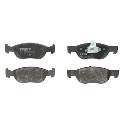 Image of 0000009948408, 71769140, 77362149, 77362269, 77363321 Brake pad set TRW COTEC GDB1487 not prepared for wear indicator FIAT: Grande Punto Hatchback
