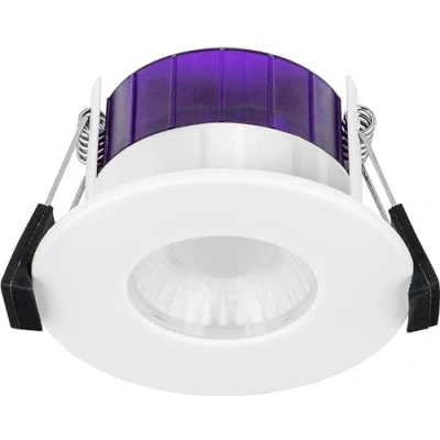 Image of FType Ultra 4W/6W 690lm Power Change and CCT 3000K Dim2Warm or 4000K IP65 White Flat