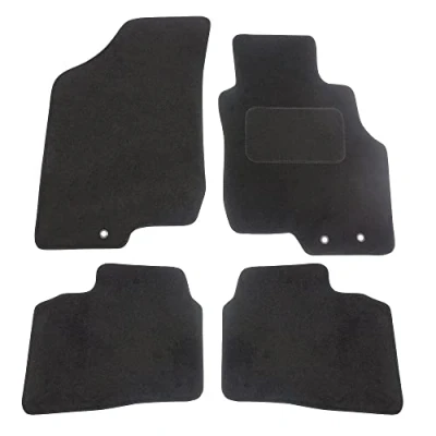 Image of JVL Kia C&#039;eed 2009 2012 Fully Tailored 4 Piece Car Mat Set with 3 Clips