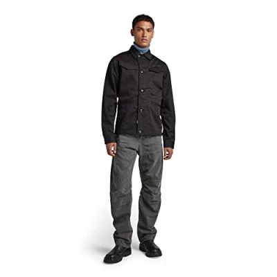 Image of G STAR RAW Men&#039;s Worker Overshirt, black (dk D21445 C900 6484), L