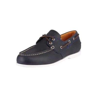 Image of Timberland Men&#039;s Cedar Bay 2 Eye Boat Shoe, Navy Full Grain 001, 8.5 UK