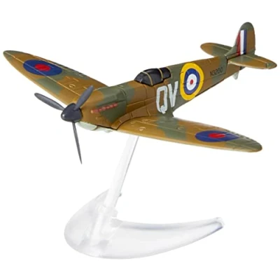 Image of Corgi CS90650 Flying Aces Supermarine Spitfire Model Airplane Diecast Planes &amp; Aircraft Models for Ages 6+, Die Cast Plane, Toy Airplanes Gift Young Aviation Fans, Birthday Gifts Him