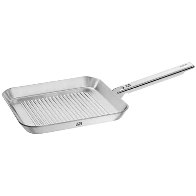 Image of ZWILLING 40996 024 0 Plus, Square Grill Pan, Cast Iron, 24 x cm, Clad