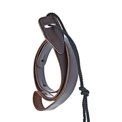 Image of D&#039;Addario Accessories Leather Mandolin Strap Cradle Style Brown