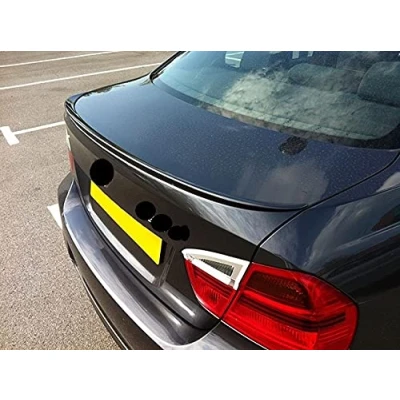 Image of Fits For BMW 3 Series E90 Saloon Rear Boot Trunk Spoiler Lip Wing Sport Trim Lid