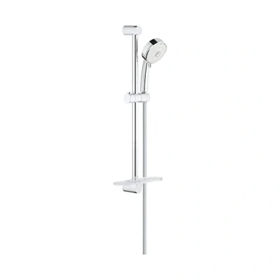 Image of GROHE New Tempesta Cosmopolitan Shower Rail Set 4 Sprays Chrome 27577002