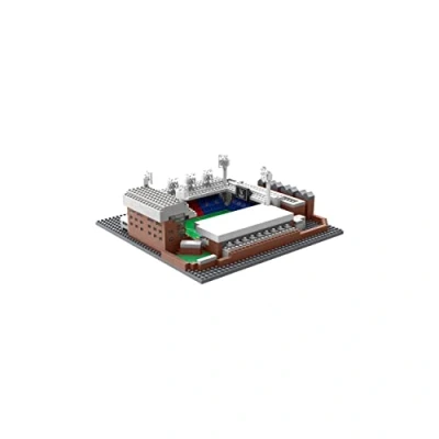 Image of FOCO Officially Licensed Crystal Palace FC Selhurst Park 3D Bricks Mini BRXLZ Football Stadium Construction Set Premier League Model 990 Pieces Ages 12+ Sports Merchandise