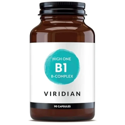 Image of Viridian HIGH ONE Vitamin B1 with B Complex, 90 Veg Caps