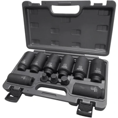 Image of KRAFTWERK 381905 11 Piece 12 Point Impact Socket Set 1/2 Inch