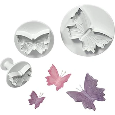 Image of PME Butterfly Plunger Cutters, Small, Medium, Large Sizes, Set of 3