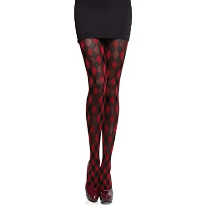 Image of Merry Style Women&#039;s Opaque Tights MS 317 60 DEN (Red, S)