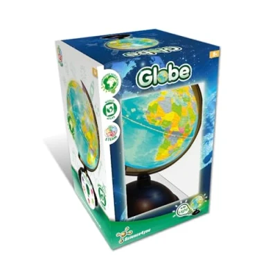 Image of Science4you Light Up Globe for Kids +8 Years Interactive with World Map Kids: Games Kids, Atlas Geography Gifts, Educational Toys 8 12