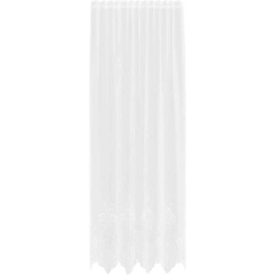 Image of vidaXL Curtains with White 150 x 280 cm Polyester