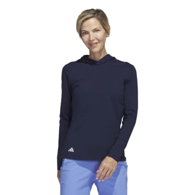 Image of adidas Women&#039;s Performance Golf Hoodie, collegiate navy, XXL