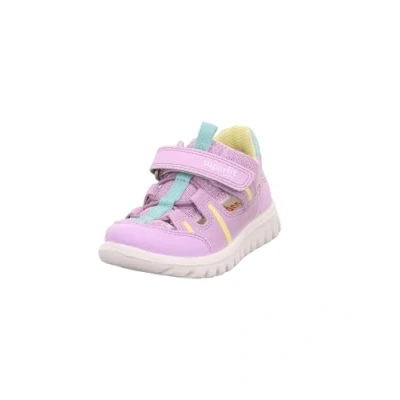 Image of Superfit MINI Trainers for kids, Size: 7K, Lila gelb Leather/synthetics