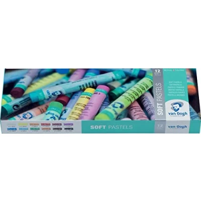 Image of Van Gogh Soft pastel starter set 12 colours