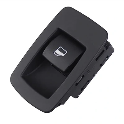 Image of Power Window Control Switch Passenger Side Lifter Button Compatible With BMW E70 E71 E72 E87 E89 E90 E91 E92 E93 1&amp; 39 Series 339 X5 X6 Z4 Master (Color : 61316945874)