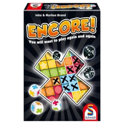 Image of Schmidt Encore Strategy Dice Game Ages 8+ 1 6 Players 20 Minutes Playing Time