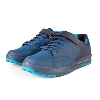 Image of Endura MT500 Burner Clipless Shoes Navy UK 8.5 / EU 42.5