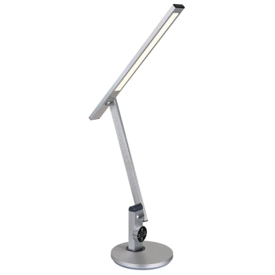 Image of Solana Desk Task Lamp Aluminium Brushed LED Dimmable 3000 6500K Timer