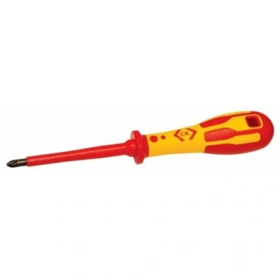 Image of C.K Dextro Pozi Drive Star Head VDE Insulated Screwdriver PZ2 (200mm)