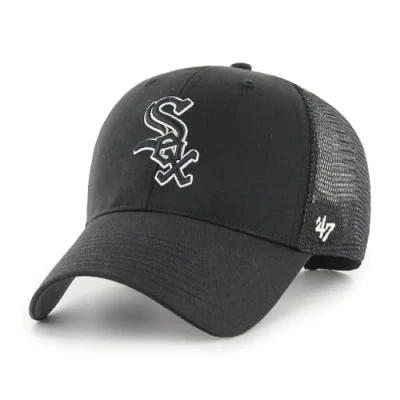Image of 47 Chicago White Sox MLB Most Value P. Branson Black Adjustable Trucker Cap
