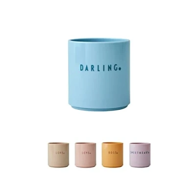 Image of Design Letters Mini Favourite Tritan Sippy Cup for Kids 175 ml Unbreakable Toddler Weaning Baby BPA, BPS Free, Drop Safe &amp; Dishwasher Trainer Blue