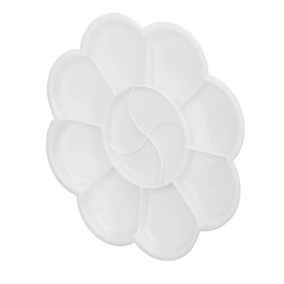 Image of Paint Palette, Mixing Tray Palettes, White Pallet Acrylic Palette Painting for Pigment Separation Studio Artists