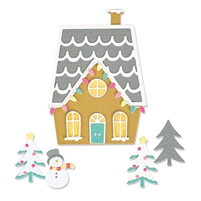 Image of Sizzix Thinlits Die Set 11PK House by Olivia Rose, 665480, Multicolour, One Size