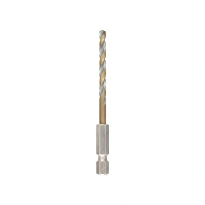 Image of DeWalt Black and Gold Hex HSS G Drill Bit 4.0mm