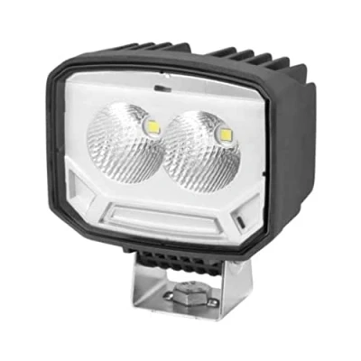 Image of HELLA 1GA 996 588 011 LED Worklight Power Beam S 12/24V 1000lm Bolted/mounting Swivelling Mounting Bracket/Suspended/Vertical Long range illumination Plug: DEUTSCH plug Quantity: 1