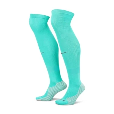 Image of Nike FQ8253 354 Strike Dri FIT Socks Unisex HYPER TURQ/BLACK Size XL
